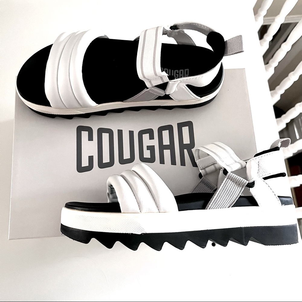 [8] COUGAR PIPPY WHITE SANDALS